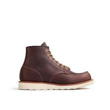 Men's Classic Moc 6-Inch Boot in Dark Brown Leather 8138 by Red Wing Shoes