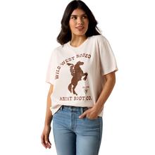Women's Wild West Rodeo T-Shirt in Pink Tint by Ariat