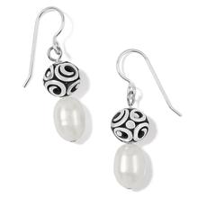 Contempo Pearl French Wire Earrings by Brighton in Alma MI