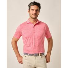 Men's Huron Solid Featherweight Performance Polo by Johnnie-O in CLOVER SC