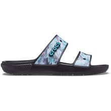 Classic Tie-Dye Graphic Sandal by Crocs