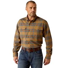 Mens Rebar Flannel DuraStretch Work Shirt by Ariat in Jourdanton TX