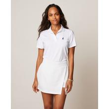 Womens Custom Surfer Logo Sadie Performance Jersey Polo by Johnnie-O in Rogers AR