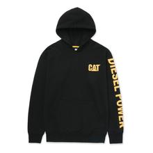 Men's Diesel Hooded Sweatshirt Black by CAT Footwear