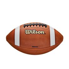 Classic Official Game Football With Custom Logo, Tan by Wilson