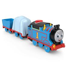 Thomas & Friends Talking Thomas Toy Train, Motorized Engine With Phrases & Sounds, Uk Version by Mattel