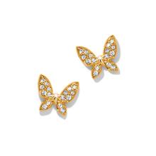 Enchanting Butterfly Post Earrings by Brighton in Pasadena CA