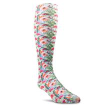 Women's Floral Watercolor Knee High Sock by Ariat in Durham NC