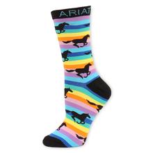 Rainbow Stripe Knee High Sock by Ariat