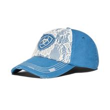 Women's Lace Logo Velcro Back Cap by Ariat