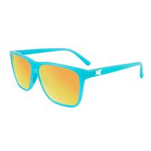 Pool Blue / Sunset Fast Lanes Sport Sunglasses by Knockaround