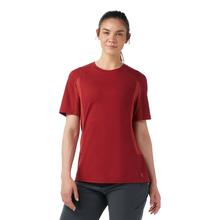 Womens Women's Mountain Bike Short Sleeve Jersey T-Shirt by Smartwool in CLOVER SC