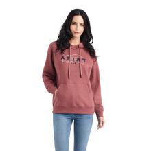 Women's REAL USA Chest Logo Hoodie by Ariat