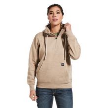 Women's Rebar Skill Set 1/2 Zip Hoodie by Ariat in Concord NC