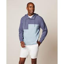 Men's Harrison Mixed Media Henley Hoodie