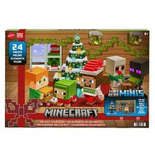 Minecraft Toys, Mob Head Minis Advent Calendar, Gift For Kids by Mattel
