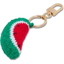 Crochet Watermelon Bag Charm by Crocs