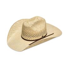 Unisex Twisted Weave Straw Cowboy Hat