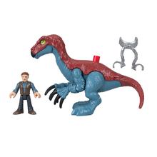 Imaginext Jurassic World Dominion Dinosaur Toy Collection Of Kid-Powered Figure Sets, Preschool Toys by Mattel