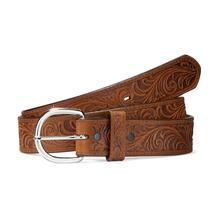 Western Scroll Tooled Belt by Brighton in Everett PA