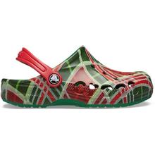 Toddler Baya Holiday Plaid Clog by Crocs