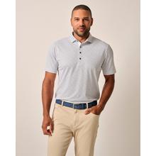 Mens Spirits Printed Mesh Performance Polo