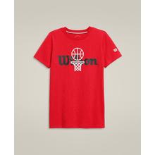 Basketball Short Sleeve Tee by Wilson