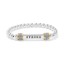 Meridian Strong Two Tone Stretch Bracelet by Brighton in Williamston MI