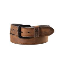 Men's Work Bottle Opener Clip Leather Bifold Wallet by Ariat in Carnation WA