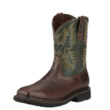 Men's Sierra Wide Square Toe Steel Toe Work Boot by Ariat in Pocomoke City MD