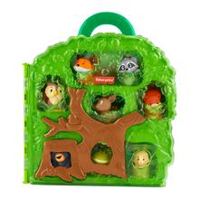 Fisher-Price Little People Forest Friends Carry Case Toddler Playset by Mattel
