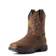 Women's Anthem Shortie II Waterproof Western Boot by Ariat in Orange MA