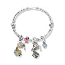 Bunny Basket Charm Bracelet