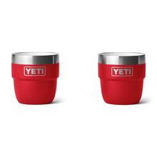 Rambler 118 ml Stackable Cups - Rescue Red