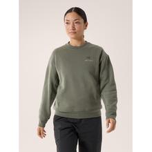 Emblem Fleece Crew Neck Pullover Women's