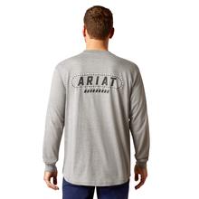 Mens Rebar Cotton Strong Chainsaw Logo T-Shirt by Ariat in Northridge CA