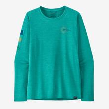 Women's L/S Cap Cool Daily Graphic Shirt - Waters by Patagonia in Concord NC