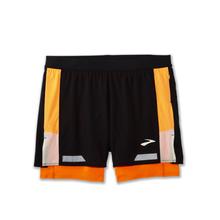Mens Run Visible 5" 2in1 Short 2.0 by Brooks Running