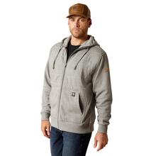 Mens Rebar All-Weather Insulated Full Zip Hoodie