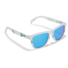 Trapped In A Snow Globe Polarized Sunglasses White Polarized by Goodr in Carlsbad CA