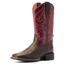 Women's Round Up Back Zip Western Boot by Ariat