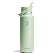 40 oz Wide Mouth with Flex Straw Cap - Aloe by Hydro Flask in Loveland CO