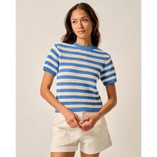 Womens Aubrey Short Sleeve Cotton Sweater by Johnnie-O in Leeds AL