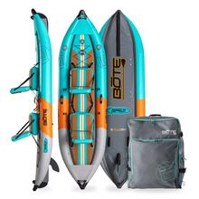 Zeppelin Aero 12'6" Native Paradise Inflatable Kayak by BOTE in Freeman SD