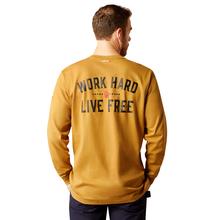 Mens FR Work Hard Live Free T-Shirt