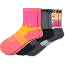 Socks Adult Quarter 3 Pack by Crocs