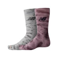 Unisex Running Tie Dye Crew 2 Pack by New Balance in Curno BG