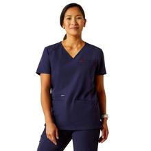 Women's Clara 6 Pocket Scrub Top by Ariat in Rancho Cucamonga CA