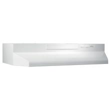 BU2 Series 30-Inch Under-Cabinet Range Hood, 210 Max Blower CFM, White by Broan-NuTone