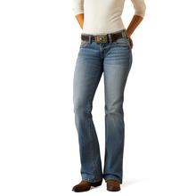 Womens Mid Rise Allison Boot Cut Jeans